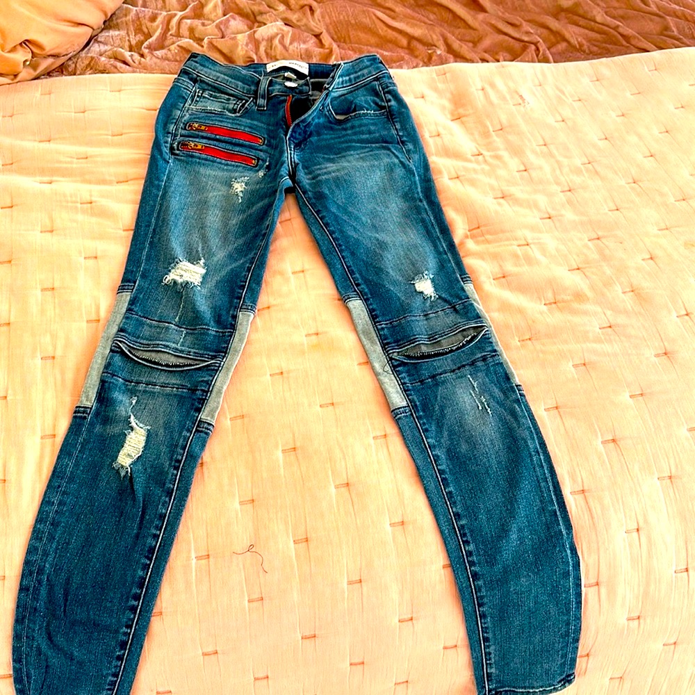 Etienne Marcel Size 24 Denim Light/Medium Wash